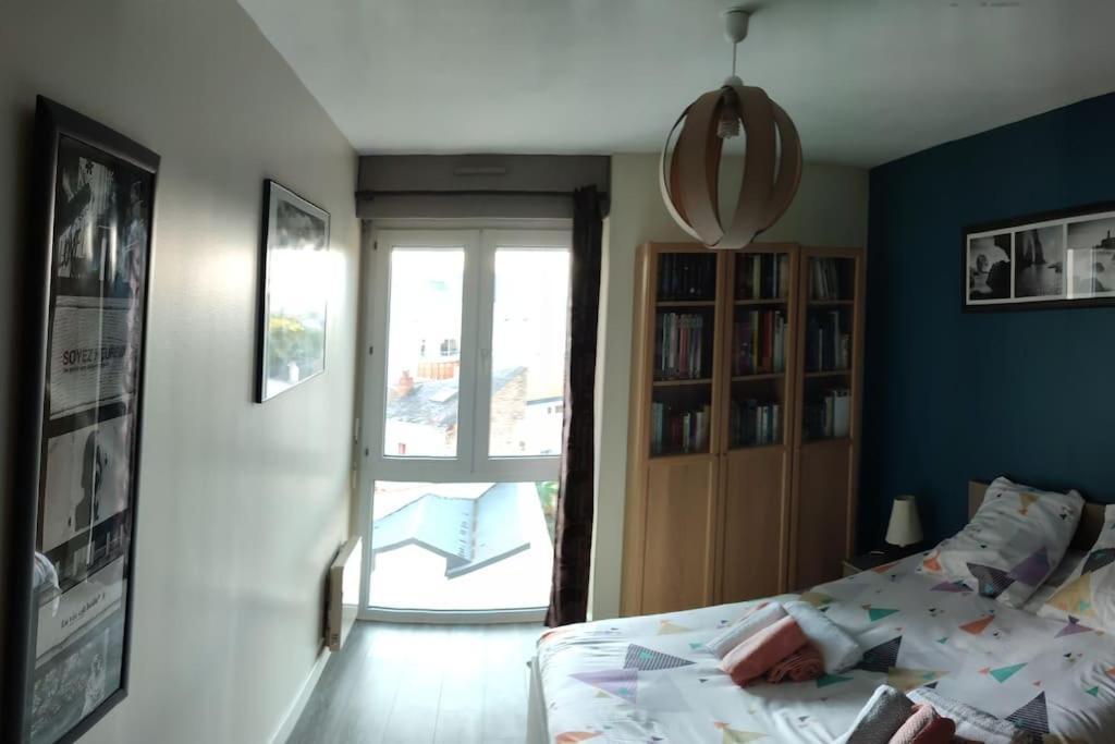 Appartement Grand T2 Lumineux Viarme/Talensac Avec Parking à Nantes Extérieur photo